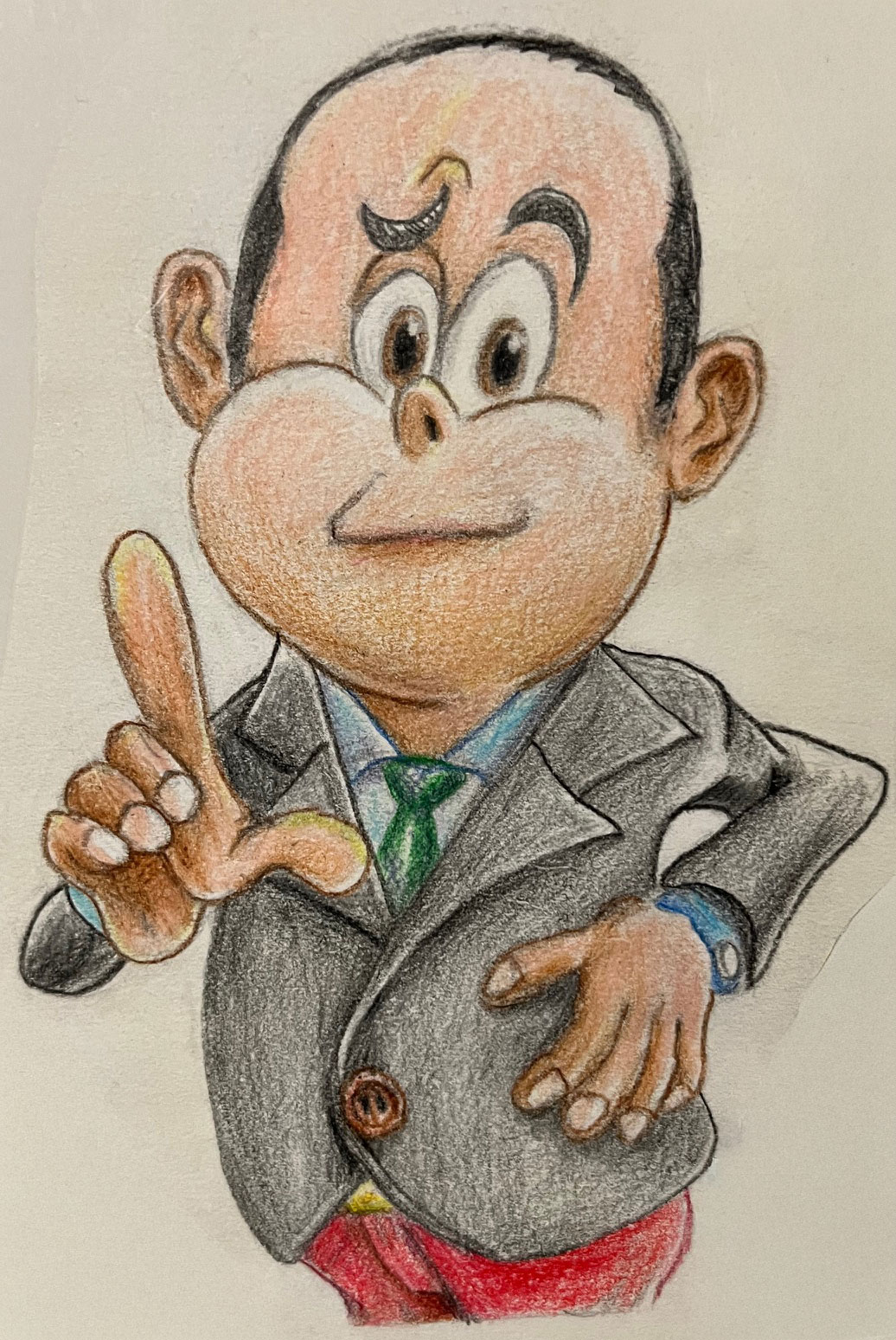 ひざくりげのイラスト