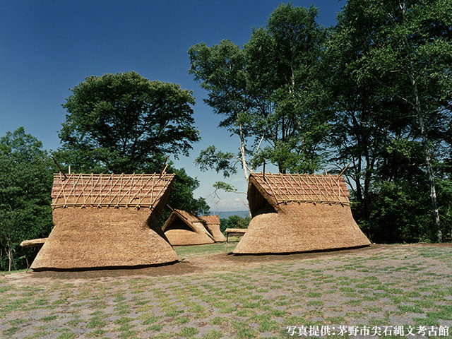 与助尾根遺跡 写真提供:茅野市尖石縄文考古館