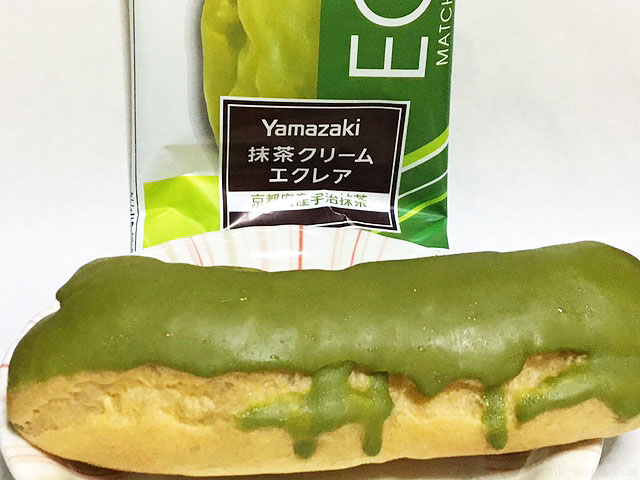 山崎 抹茶クリームエクレア カロリー