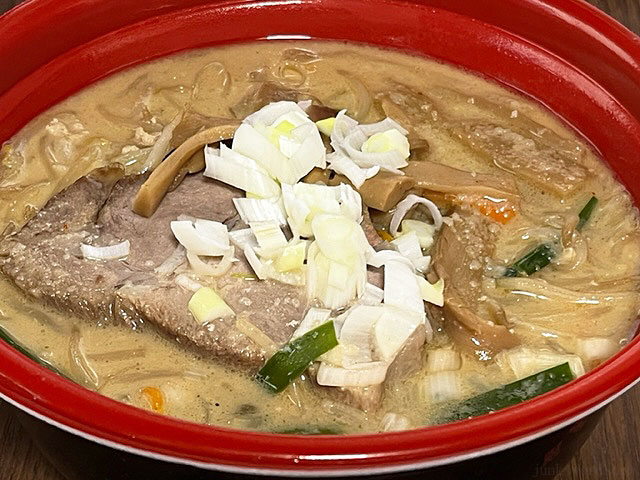 東京都葛飾区亀有5丁目 栄光軒（えいこうけん）とんこつみそラーメン デリバリー