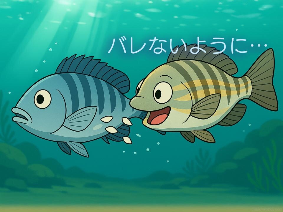 魚の鱗を食べる鱗食魚に「利き眼」があることが北海道大学の研究で判明