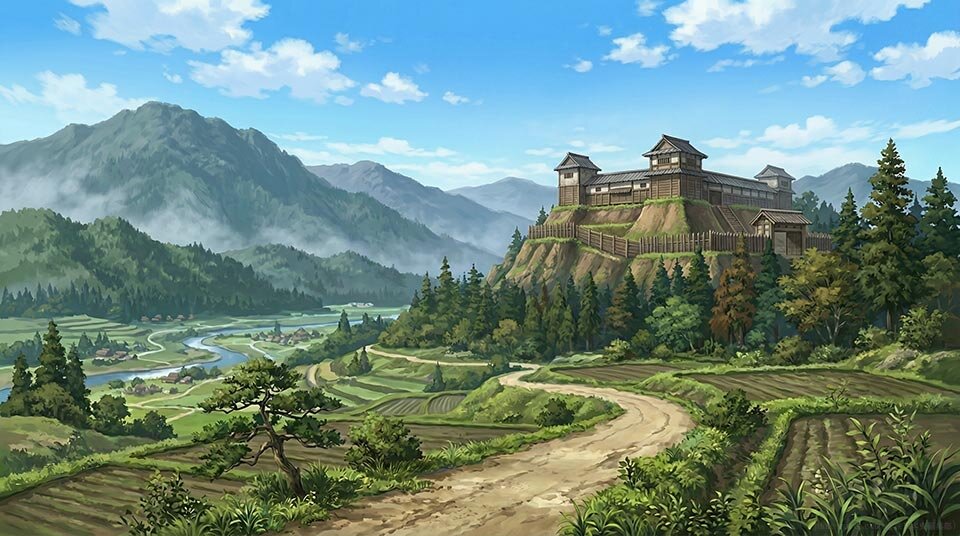 金ヶ崎の戦い 疋壇城のイメージ画像(生成AI)作成:junk-word.com (爆点日本史編集部)