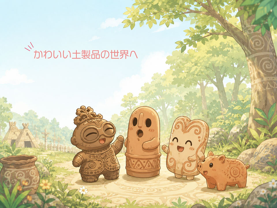 埼玉県立歴史と民俗の博物館「土をこねこね１万年～土製品の考古学～」土偶・埴輪・土製品から昔の人びとの表現をたどる