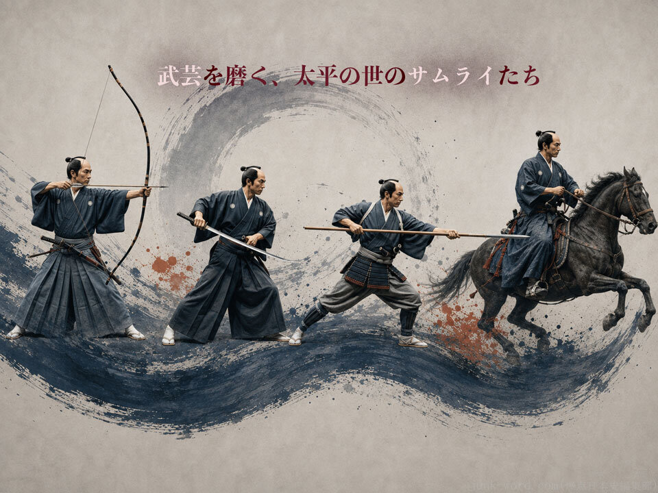 徳川美術館「武芸　サムライ・アスリート」弓・馬・鎗・剣・鉄砲の武芸史