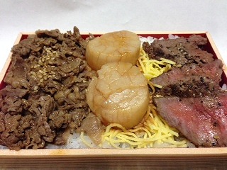 東京ドームホテル札幌　ホタテステーキ弁当