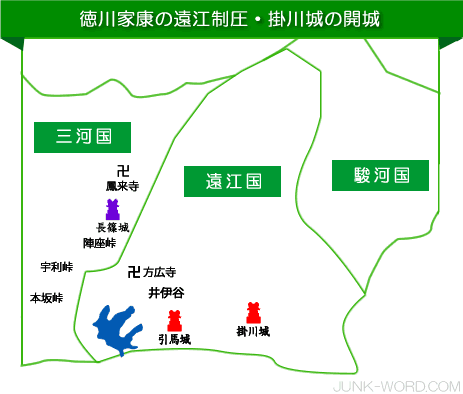 掛川城（雲霧城）の開城と今川氏の滅亡