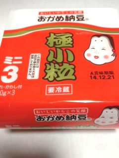 おかめ納豆極小粒 納豆 カロリー