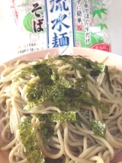 流水麺（りゅうすいめん）そば（蕎麦）カロリー