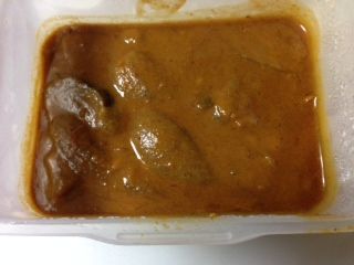 トマトチキンカレーの残り