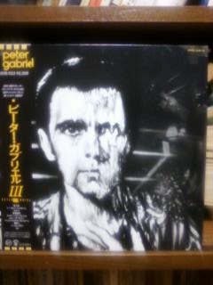 ピーター．ガブリエル/PETER GABRIEL III　アナログレコード