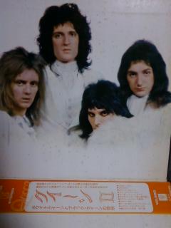 Queen II の見開き中ジャケ写真～ホワイトサイド、イメージ