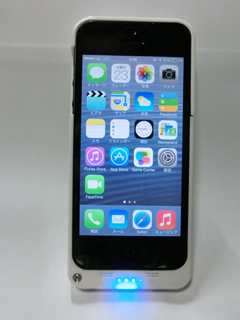 ios7対応 iPhone5 バッテリーケース