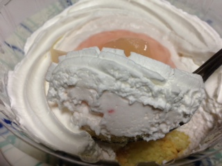 桃のケーキ3　画像
