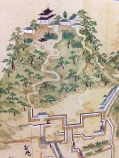 因幡鳥取城絵図