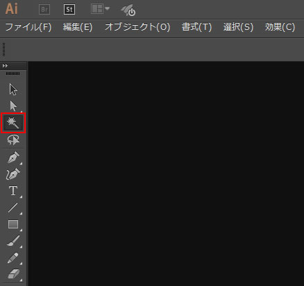 イラストレーター自動選択ツールの使い方